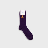 Waffle Socks - Black Cherry