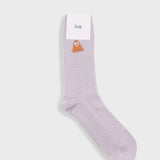 Waffle Socks - Silver Grey