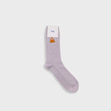 Waffle Socks - Silver Grey