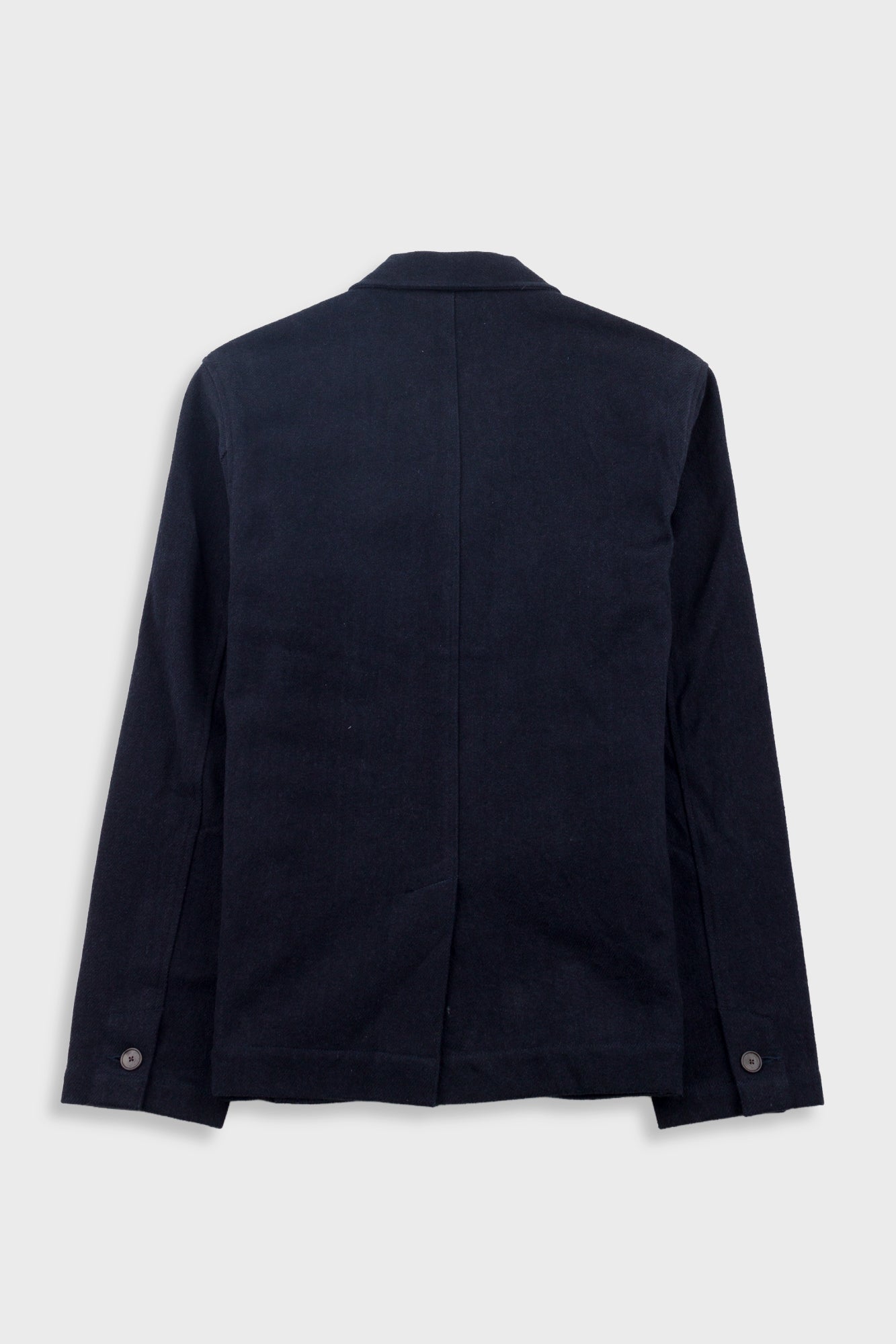 Folk Folk Wide Fit Blazer - Ash Navy Brushed Twill