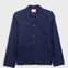 Folk | Folk Wide Fit Blazer - Navy Textured Cotton