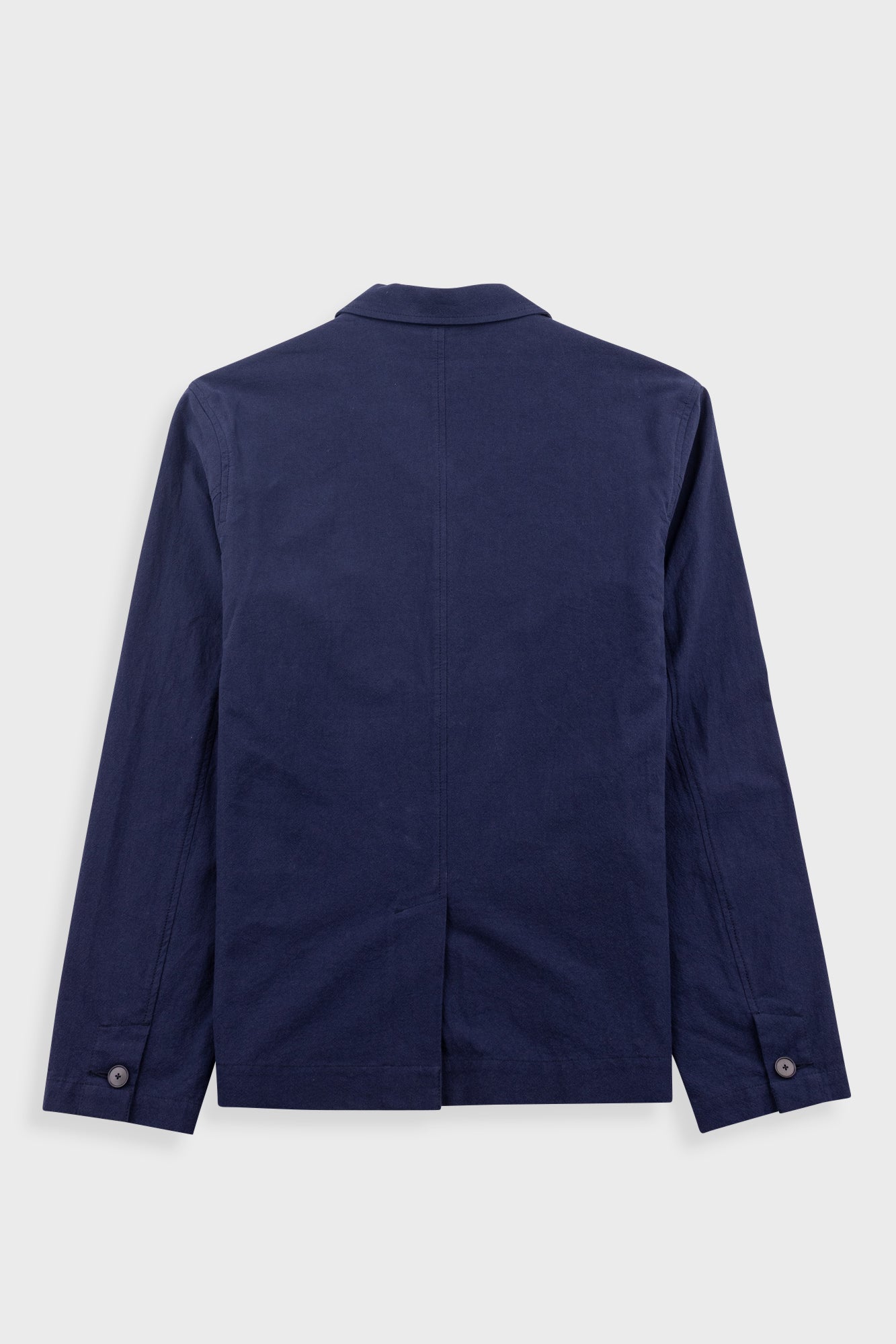 Folk | Folk Wide Fit Blazer - Navy Textured Cotton