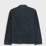 Wide Fit Blazer - Smoke Grey Cord
