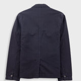 Wide Fit Blazer - Soft Black Topstitch