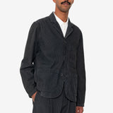 Wide Fit Blazer - Smoke Grey Cord