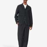 Wide Fit Blazer - Smoke Grey Cord