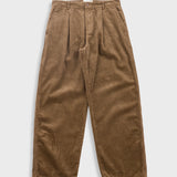 Wide Fit Trouser - Soft Brown Chunky Cord