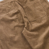 Wide Fit Trouser - Soft Brown Chunky Cord
