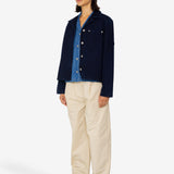 Worker Overshirt - Deep Indigo Slub