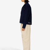 Worker Overshirt - Deep Indigo Slub