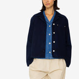 Worker Overshirt - Deep Indigo Slub