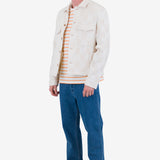 Zaki Jacket - Ecru Waffle Check