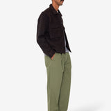 Zaki Jacket - Navy Espresso Brushed Wool