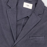 Lunar Blazer - Soft Black Cotton Linen