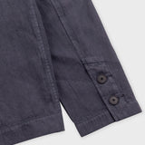 Lunar Blazer - Soft Black Cotton Linen