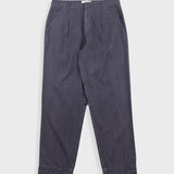 Folk | Folk Lunar Suit Trouser - Soft Black Cotton Linen