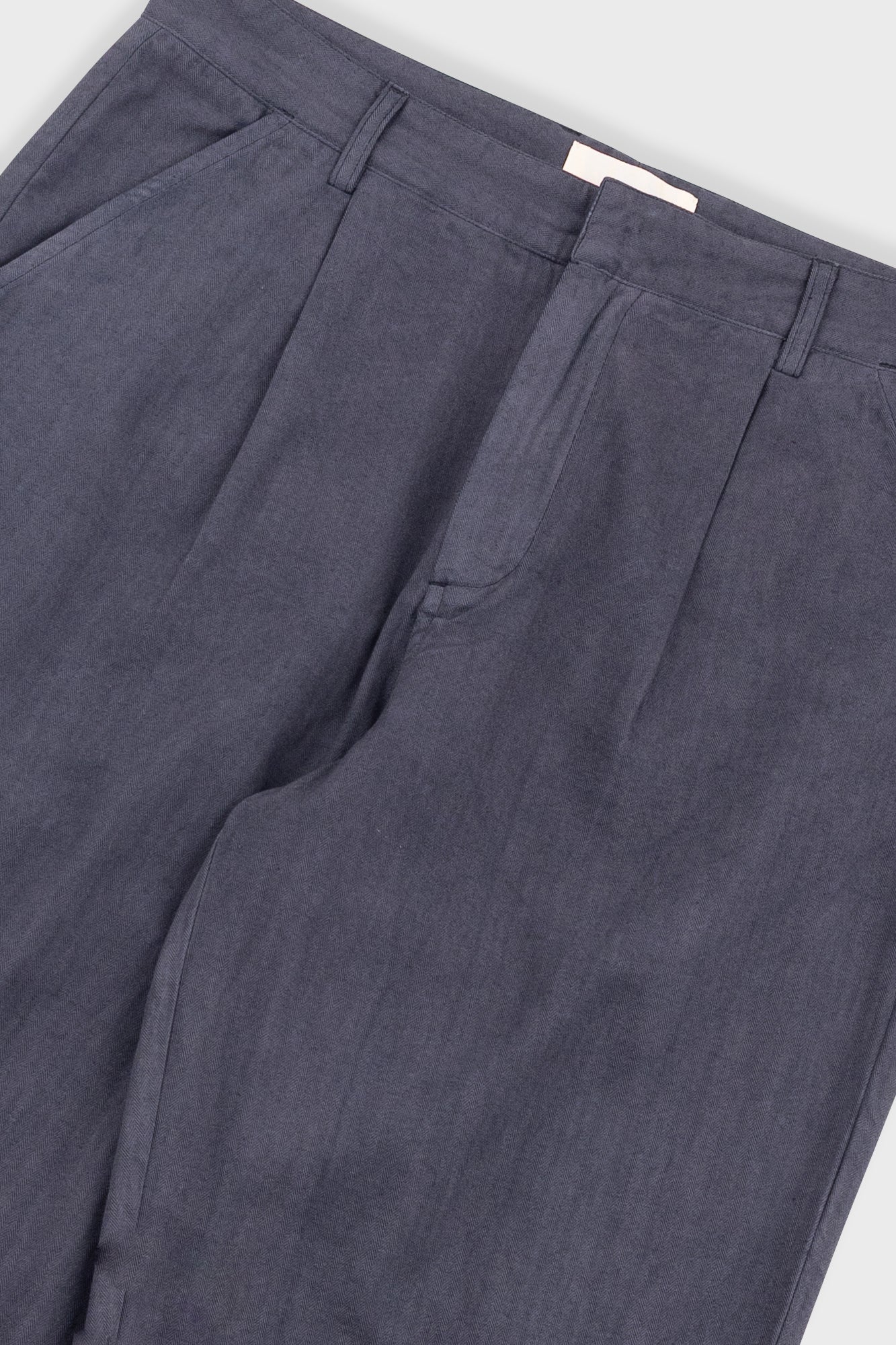 Folk | Folk Lunar Suit Trouser - Soft Black Cotton Linen
