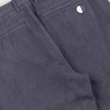 Folk | Folk Lunar Suit Trouser - Soft Black Cotton Linen