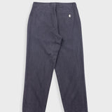 Folk | Folk Lunar Suit Trouser - Soft Black Cotton Linen