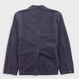 Lunar Blazer - Soft Black Cotton Linen