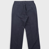 Folk | Folk Lunar Suit Trouser - Soft Black Cotton Linen