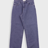 Barrel Leg Trouser - Smoke Grey Denim
