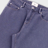 Barrel Leg Trouser - Smoke Grey Denim