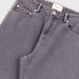 Barrel Leg Trouser - Smoke Grey Denim