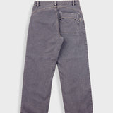 Barrel Leg Trouser - Smoke Grey Denim