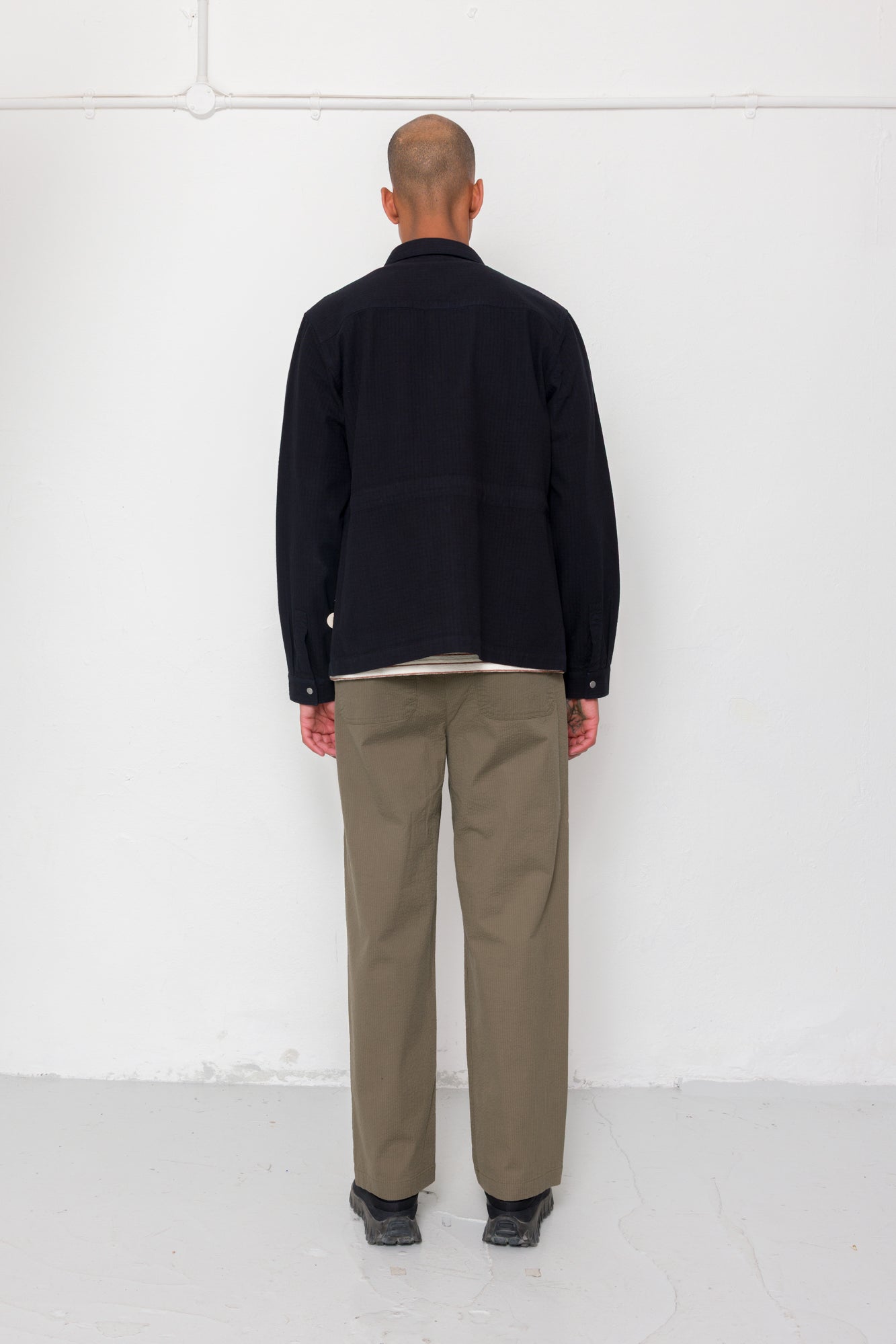 Folk | Folk Assembly Jacket - Black Chunky Ripstop