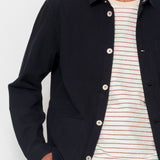Folk | Folk Assembly Jacket - Black Chunky Ripstop