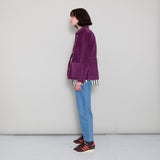 Barrel Trousers - Bleached Denim AW24