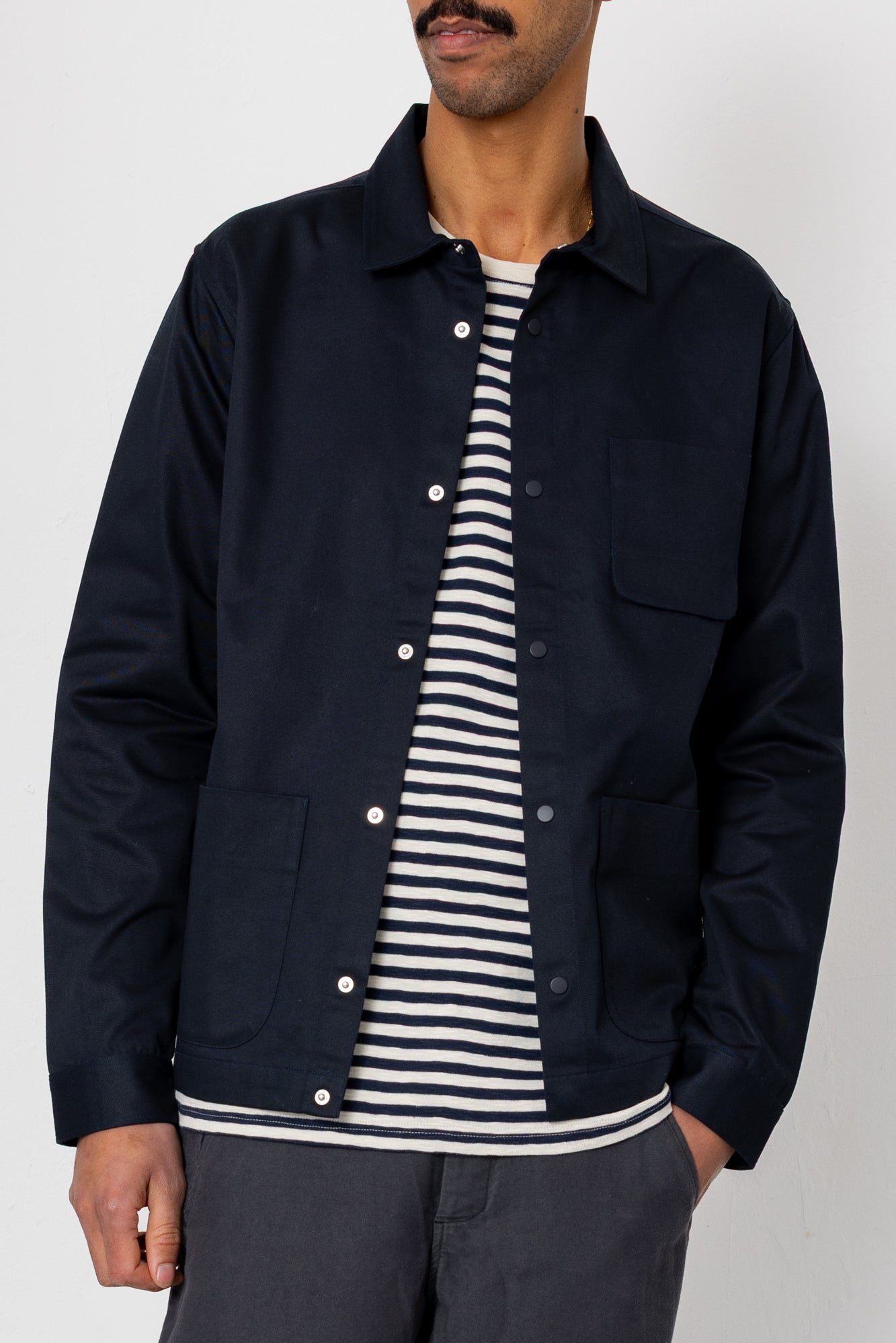 Folk Assembly Jacket - Navy