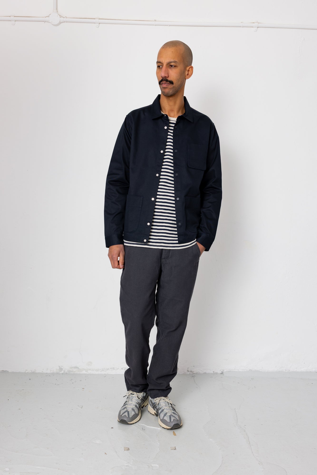 Folk Assembly Jacket - Navy