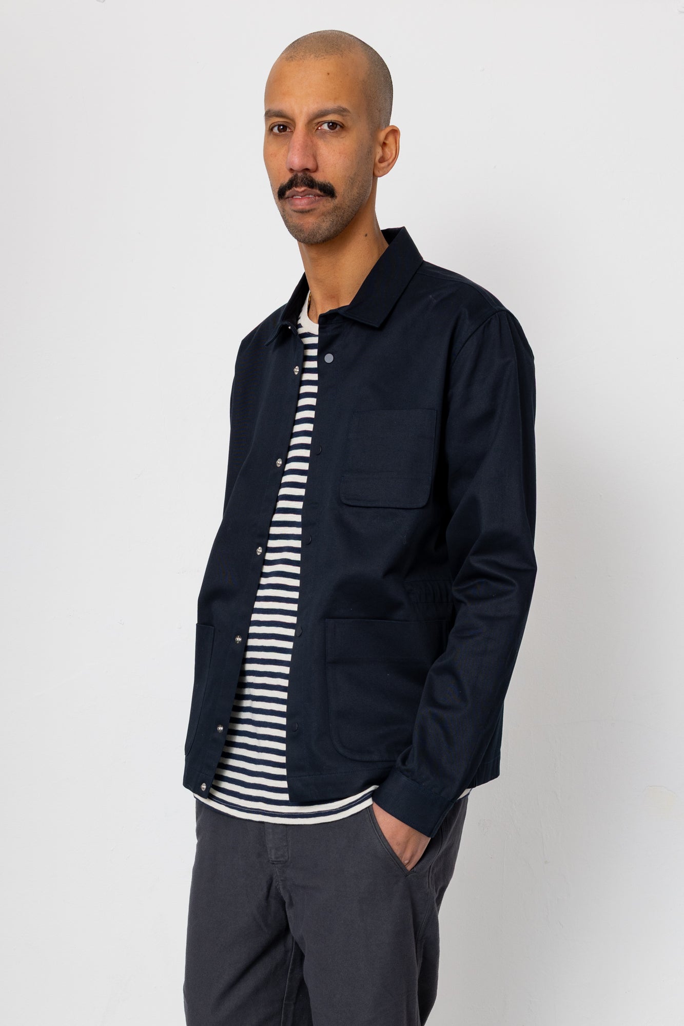 Folk Assembly Jacket - Navy