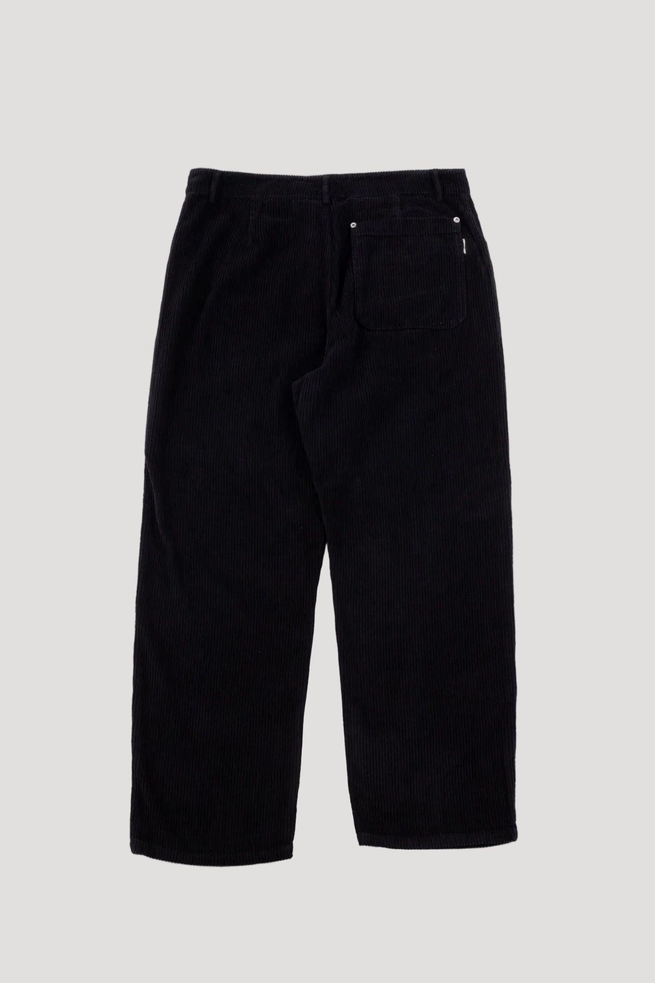 Folk | Folk Barrel Leg Trouser - Black Heavy Cord