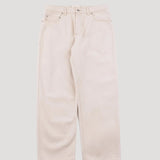 Folk | Folk Barrel Leg Trouser - Ecru Twill