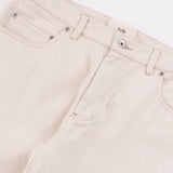Folk | Folk Barrel Leg Trouser - Ecru Twill