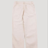 Folk | Folk Barrel Leg Trouser - Ecru Twill