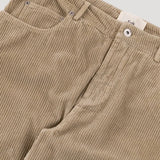 Folk | Folk Barrel Leg Trouser - Stone Heavy Cord