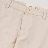 Barrel Leg Trouser - Stone Hemp Canvas