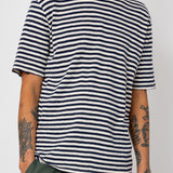 Classic Stripe T-Shirt - Ecru / Navy