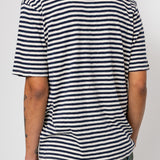Classic Stripe T-Shirt - Ecru / Navy