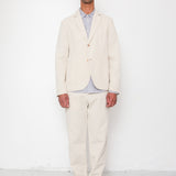 Cotton Linen Blazer - Natural Linen Canvas