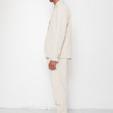 Cotton Linen Blazer - Natural Linen Canvas