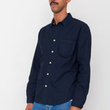 Curve Shirt - Deep Navy