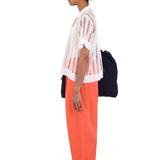 Drawcord Baggy Pants - Coral