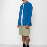 Easy Fit Shirt - Indigo Linen