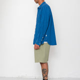 Easy Fit Shirt - Indigo Linen