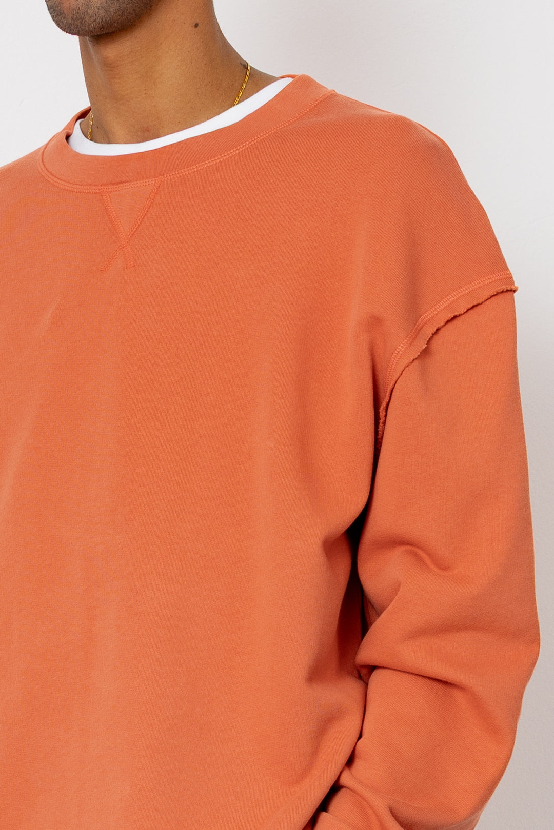 Folk Easy Fit Sweat - Red Oxide